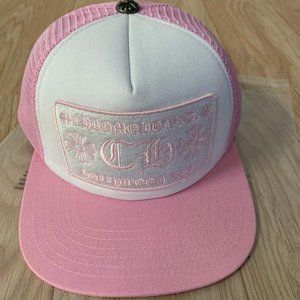 NWT Chrome Hearts Trucker Hats Pink New